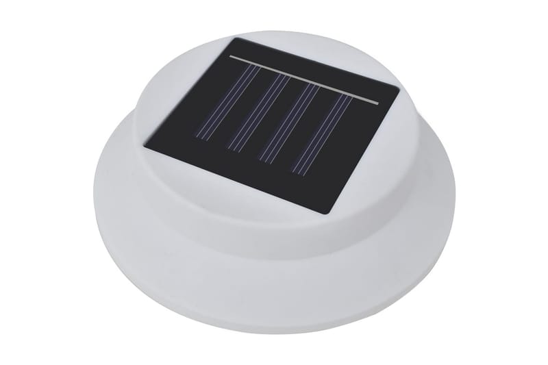 Solcellslampor för staket 12 st LED vit - Vit - Belysning & el - Utomhusbelysning - Solcellslampa & solcellsbelysning