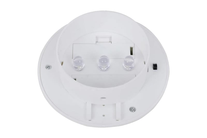 Solcellslampor för staket 12 st LED vit - Vit - Belysning & el - Utomhusbelysning - Solcellslampa & solcellsbelysning