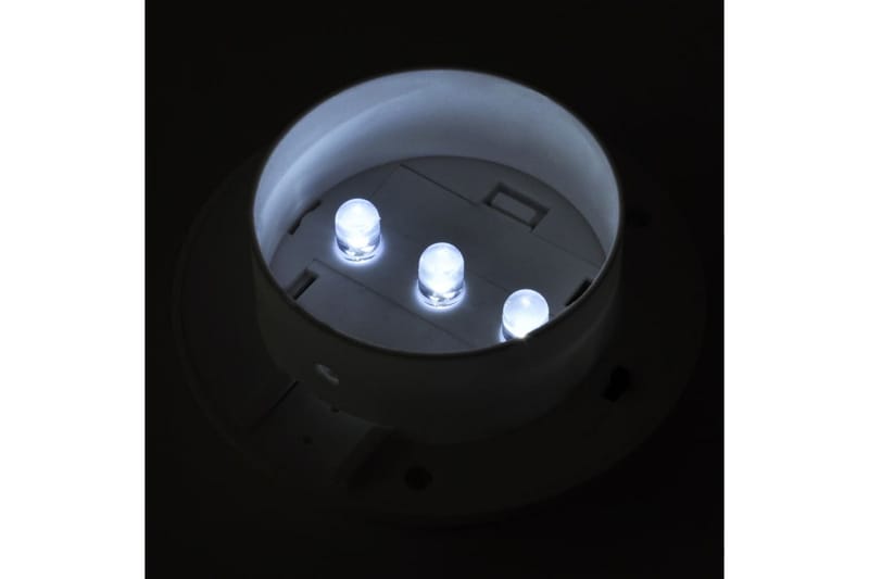 Solcellslampor för staket 12 st LED vit - Vit - Belysning & el - Utomhusbelysning - Solcellslampa & solcellsbelysning
