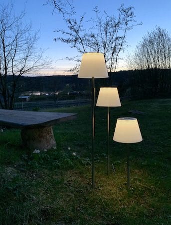 Solini Solcellslampa 90 cm - vit/silver - Belysning & el - Utomhusbelysning - Solcellslampa & solcellsbelysning