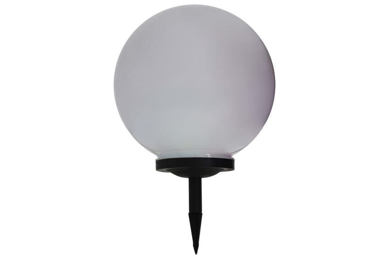 Sollampa LED sfärisk 40 cm RGB - Vit - Belysning & el - Utomhusbelysning - Solcellslampa & solcellsbelysning