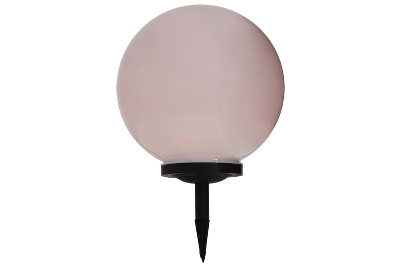 Sollampa LED sfärisk 40 cm RGB - Vit - Solcellslampa & solcellsbelysning - Utomhusbelysning