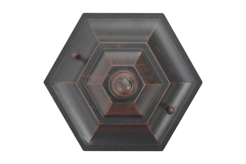 Lyktstolpar för trädgård 6 st E27 110 cm aluminium brons - be Basic - Belysning & el - Utomhusbelysning - Stolplykta