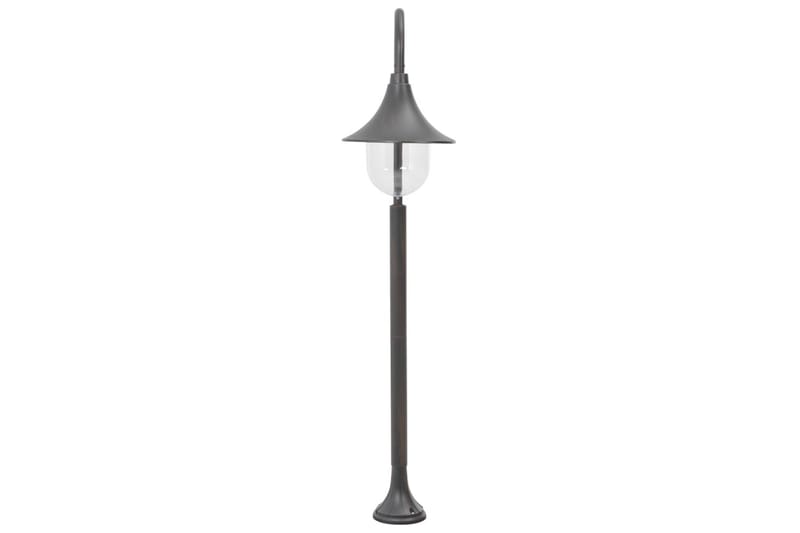 Lyktstolpe för trädgård E27 120 cm aluminium brons - be Basic - Belysning & el - Utomhusbelysning - Stolplykta