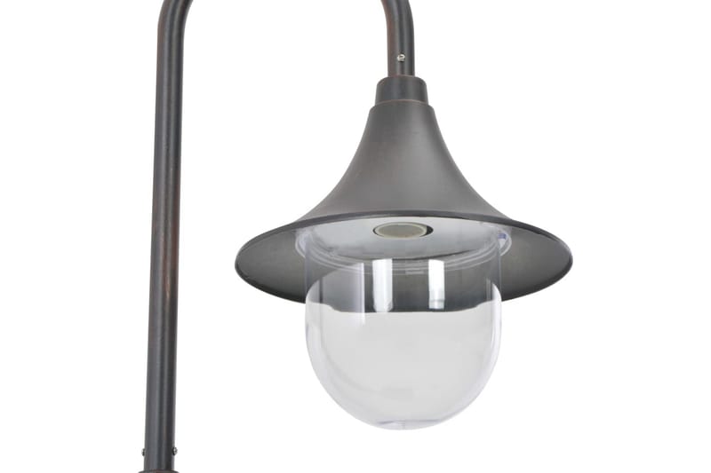 Lyktstolpe för trädgård E27 120 cm aluminium brons - be Basic - Belysning & el - Utomhusbelysning - Stolplykta