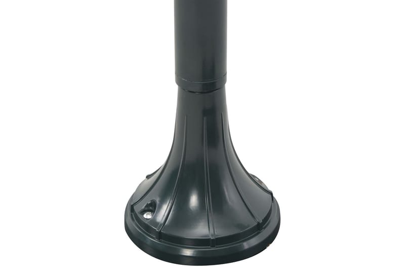 Lyktstolpe för trädgård E27 120 cm aluminium mörkgrön - be Basic - Belysning & el - Utomhusbelysning - Stolplykta