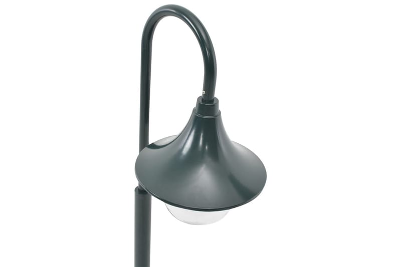 Lyktstolpe för trädgård E27 120 cm aluminium mörkgrön - be Basic - Belysning & el - Utomhusbelysning - Stolplykta