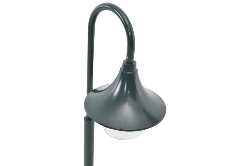 Lyktstolpe för trädgård E27 120 cm aluminium mörkgrön - be Basic - Stolplykta