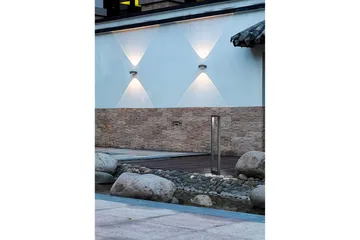 Reno LED Pollare 100 cm antracit - Antracit/Vit - Belysning & el - Utomhusbelysning - Stolplykta