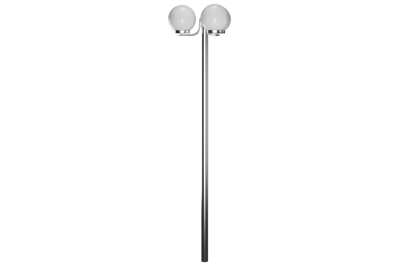 Trädgårdslampa 3 lampor 220 cm - Vit - Belysning & el - Utomhusbelysning - Stolplykta