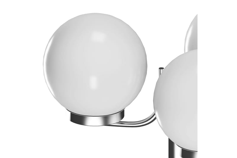 Trädgårdslampa 3 lampor 220 cm - Vit - Belysning & el - Utomhusbelysning - Stolplykta