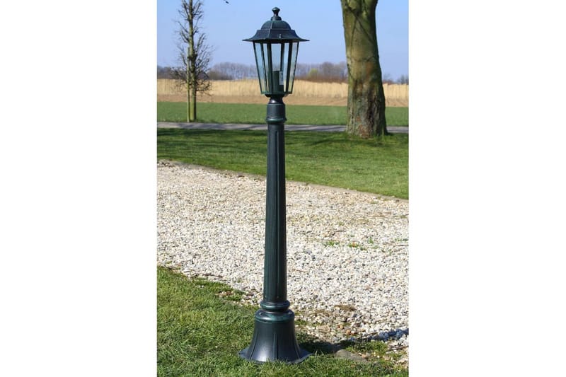 Trädgårdslampa Preston 105 cm - Grön - Stolplykta