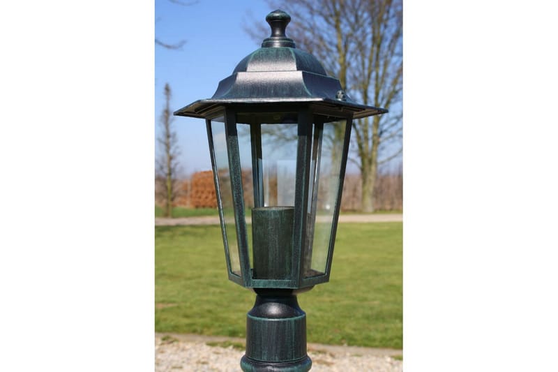 Trädgårdslampa Preston 105 cm - Grön - Stolplykta