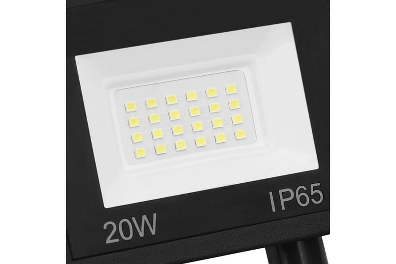 Strålkastare med sensor 20 W LED varmvit - be Basic - Belysning & el - Utomhusbelysning