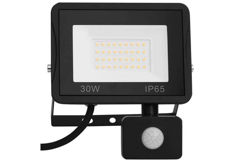 Strålkastare med sensor 30 W LED kallvit - be Basic - Belysning & el - Utomhusbelysning