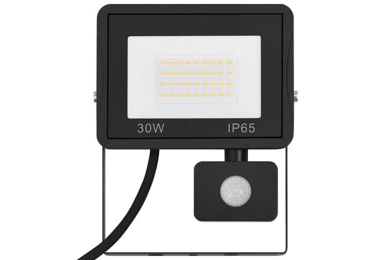 Strålkastare med sensor 30 W LED kallvit - be Basic - Belysning & el - Utomhusbelysning