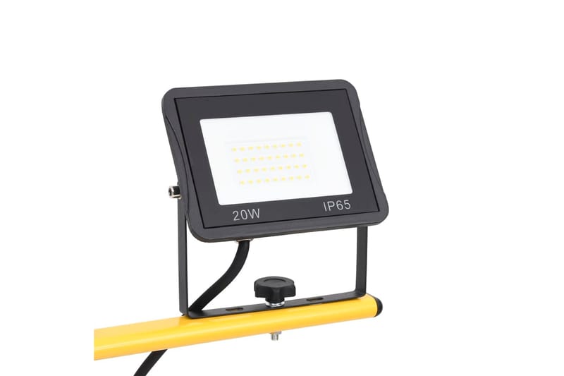 Strålkastare med stativ 2x20 W LED varmvit - be Basic - Belysning & el - Utomhusbelysning