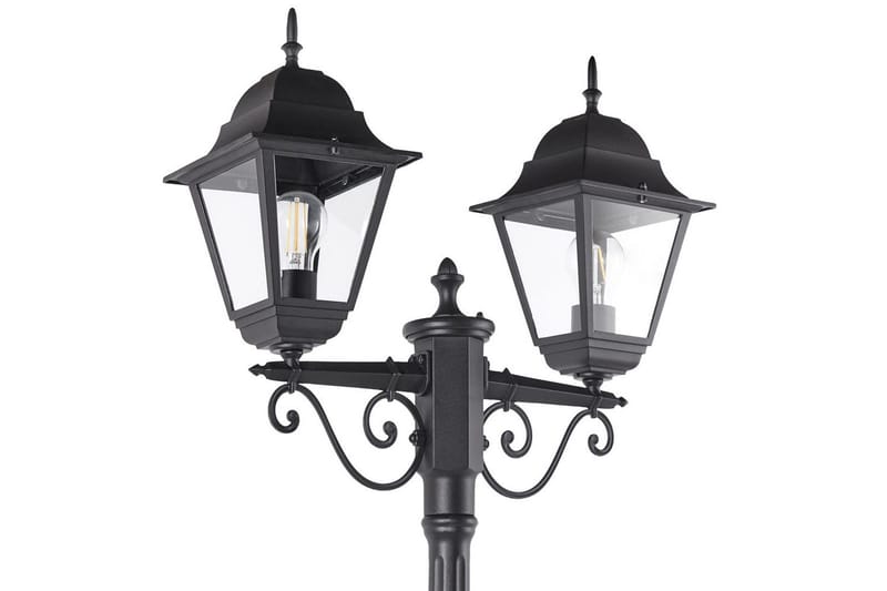 Sukri Lyktstolpe 222 cm - Svart - Belysning & el - Utomhusbelysning - Stolplykta