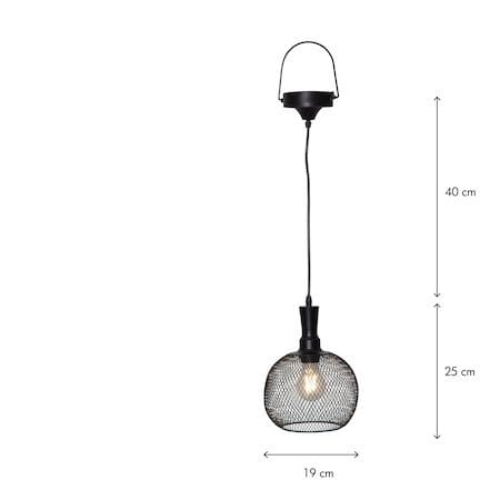 Sunlight Solcellslampa 19 cm - svart - Belysning & el - Utomhusbelysning - Solcellslampa & solcellsbelysning
