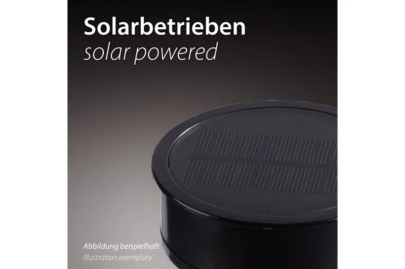 Teania Sol Just Light - Black - Belysning & el - Utomhusbelysning - Solcellslampa & solcellsbelysning