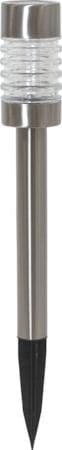 Terni Solcellspollare 42 cm - silver - Belysning & el - Utomhusbelysning