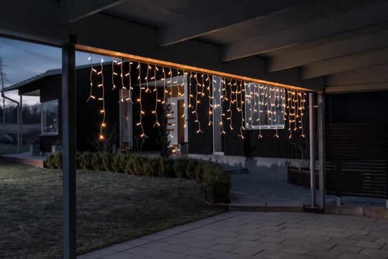 Tillägg istapp 100 LED Vit - Konstsmide - Altanbelysning - Utomhusbelysning - Balkongbelysning - Ljusslinga utomhus