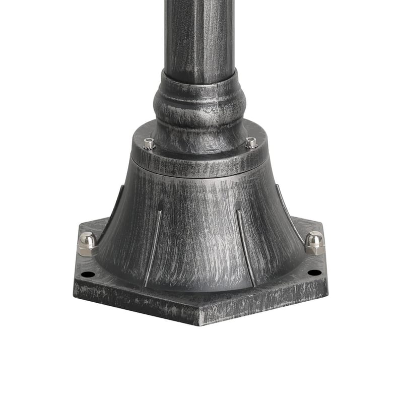 Trädgårdslykta Navedo - Svart/Silverpatina, 2000 mm - Belysning & el - Utomhusbelysning - Stolplykta