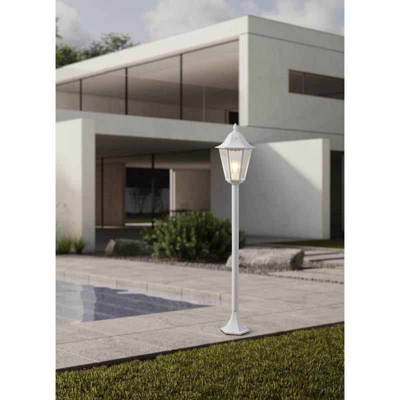 Trädgårdslykta Navedo - Vit, 1200 mm - Belysning & el - Utomhusbelysning - Stolplykta