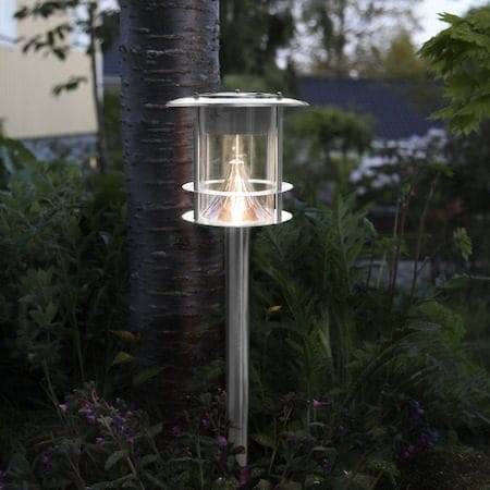 Valencia Solcellspollare 64.5 cm - silver - Belysning & el - Utomhusbelysning