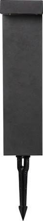 Vicini Solcellspollare 38 cm - svart - Belysning & el - Utomhusbelysning