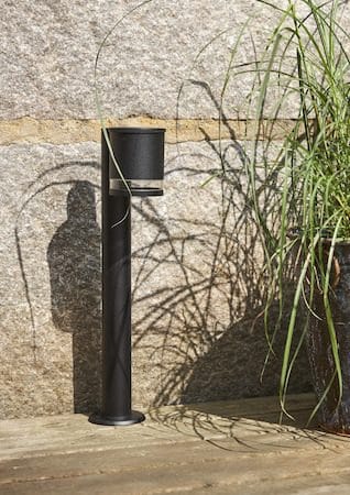 Vienna Solcellspollare 50 cm - svart - Belysning & el - Utomhusbelysning