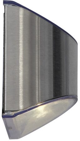 Wally 2 pack Solcellsvägglykta 10 cm - silver - Belysning & el - Utomhusbelysning - Solcellslampa & solcellsbelysning