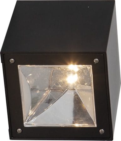 Wally Cube Solcellsvägglykta 10 cm - svart - Belysning & el - Utomhusbelysning - Solcellslampa & solcellsbelysning
