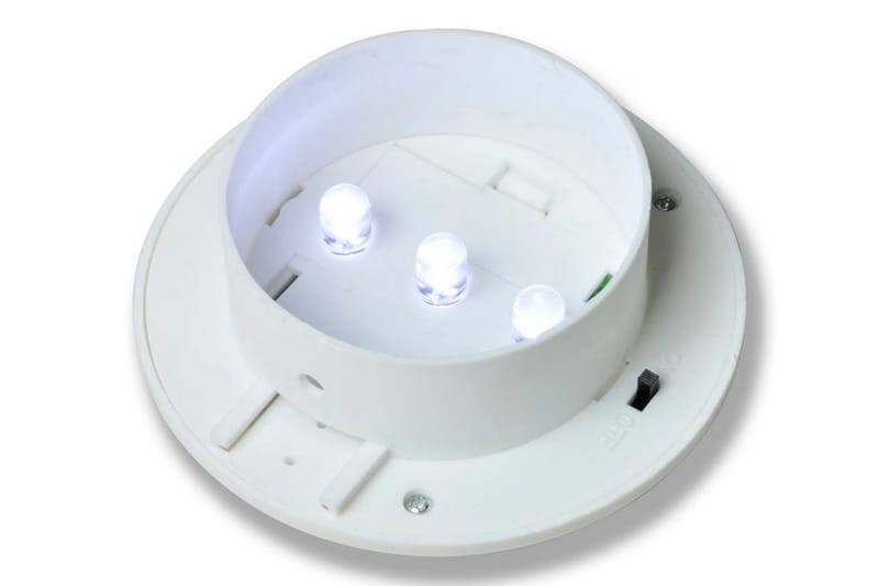 Ytterbelysning LED Vit 6-pack Solcell - Vit - Utomhusbelysning - LED-belysning utomhus - Pollare