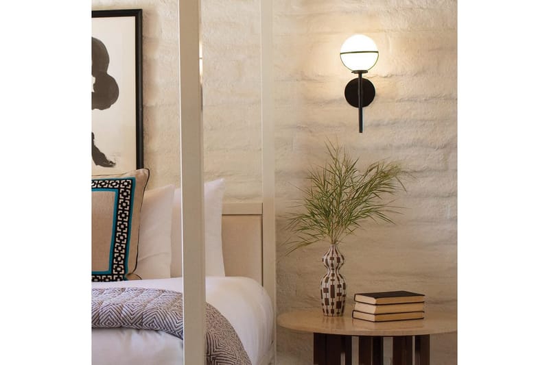 Vägglampa Hinkley Hollis Svart - Svart - Belysning & el - Badrumsbelysning