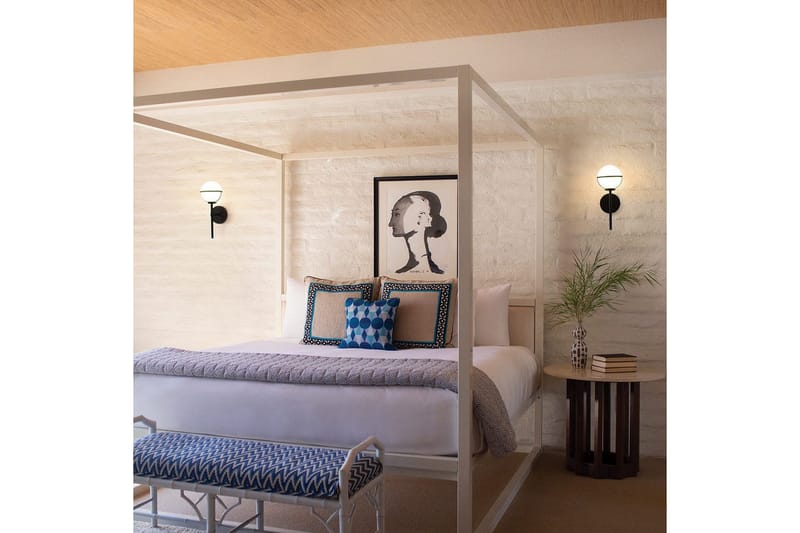 Vägglampa Hinkley Hollis Svart - Svart - Belysning & el - Badrumsbelysning