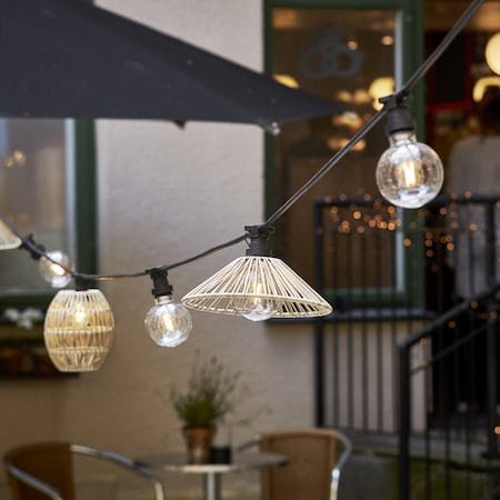 Vide Lampskärm 25 cm - gråbeige - Belysning & el - Belysningstillbehör