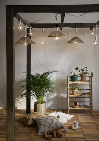 Vide Lampskärm 38 cm - beige - Belysning & el - Belysningstillbehör