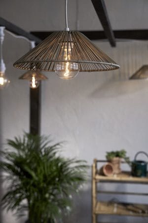 Vide Lampskärm 38 cm - beige - Belysning & el - Belysningstillbehör