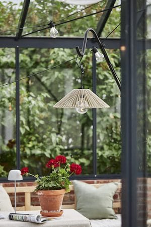 Vide Lampskärm 38 cm - beige - Belysning & el - Belysningstillbehör