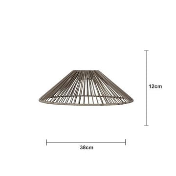 Vide Lampskärm 38 cm - beige - Belysning & el - Belysningstillbehör