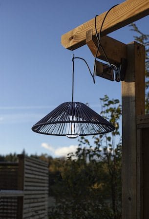 Vide Lampskärm 38 cm - svart - Belysning & el - Belysningstillbehör