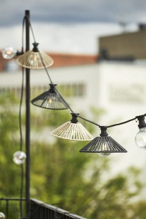 Vide Lampskärm 38 cm - svart - Belysning & el - Belysningstillbehör