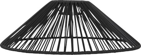 Vide Lampskärm 38 cm - svart - Belysning & el - Belysningstillbehör