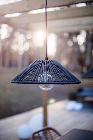 Vide Lampskärm 38 cm - svart - Belysning & el - Belysningstillbehör
