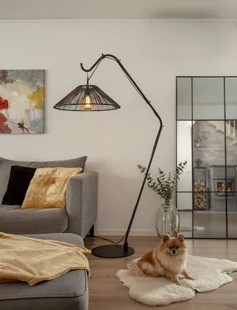 Vide Lampskärm 58 cm - svart - Belysning & el - Belysningstillbehör