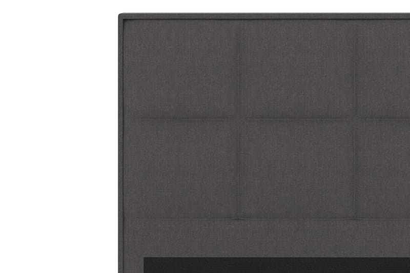 Select Rutig Sänggavel 210 cm - Mörkgrå - Sänggavlar & huvudgavlar