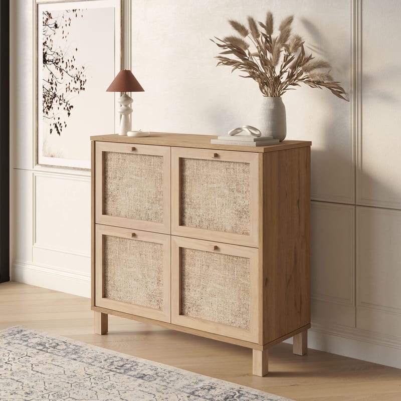 Dune Skoskåp 90x85,2x35 cm - Ek - Förvaring - Hallförvaring