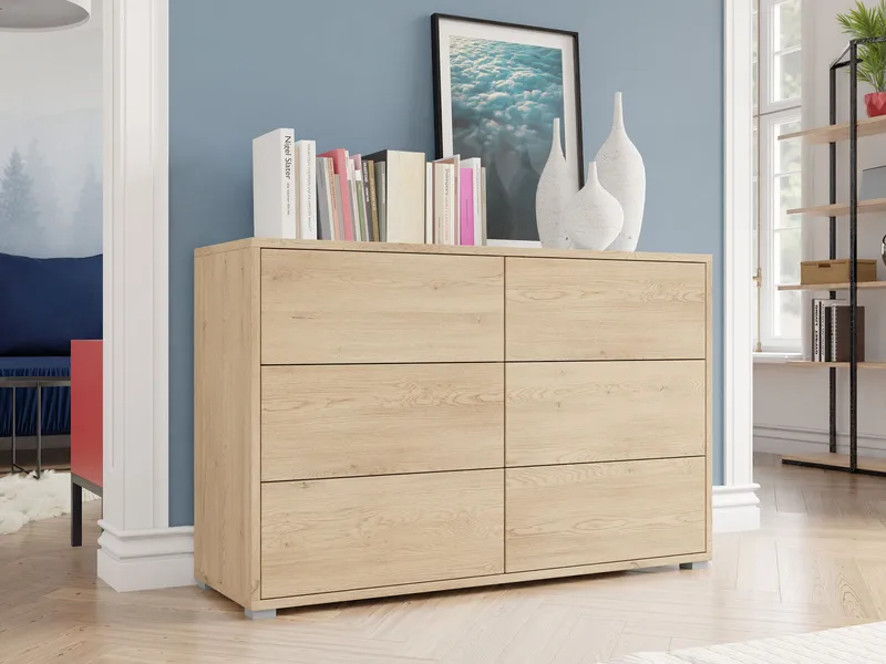 Agawal Byrå 120 cm - Brun - Förvaring - Förvaringsmöbler - Byrå