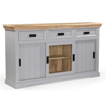 Alpinist Skänk 160x90 cm - Grå och naturträ - Förvaring - Förvaringsmöbler - Sideboard & skänk